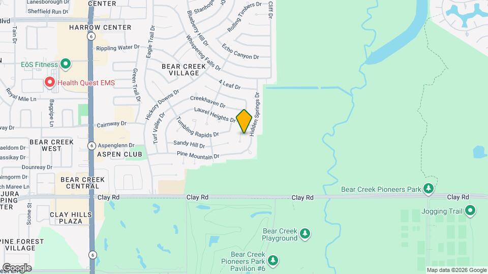 4518 Sylvan Glen Dr Map and Location Details