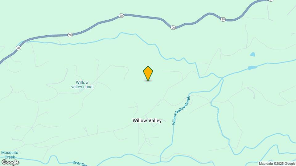 11992 Willow Valley Rd Map and Location Details
