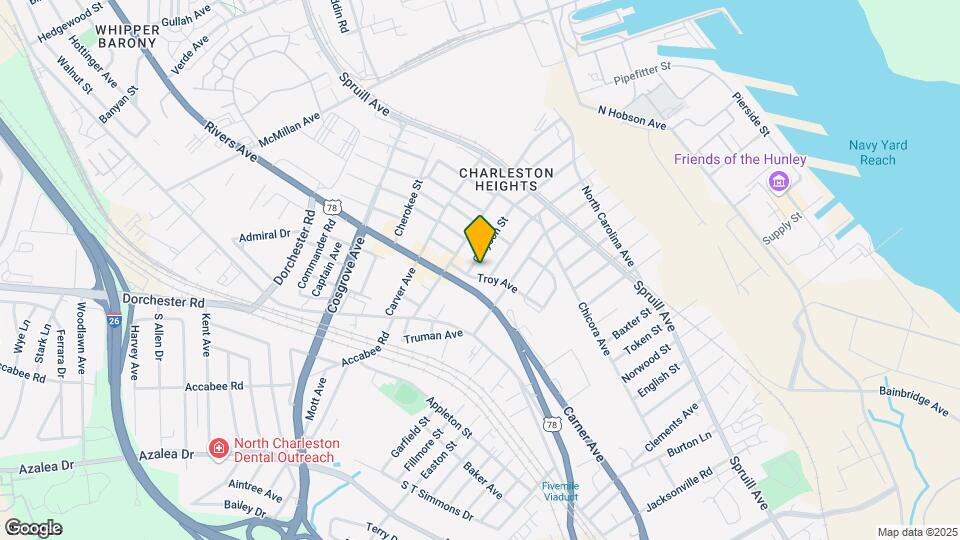 Package of 3 residential rental homes! Map and Location Details