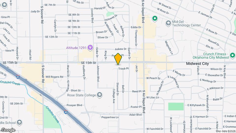 609 Traub Pl Map and Location Details