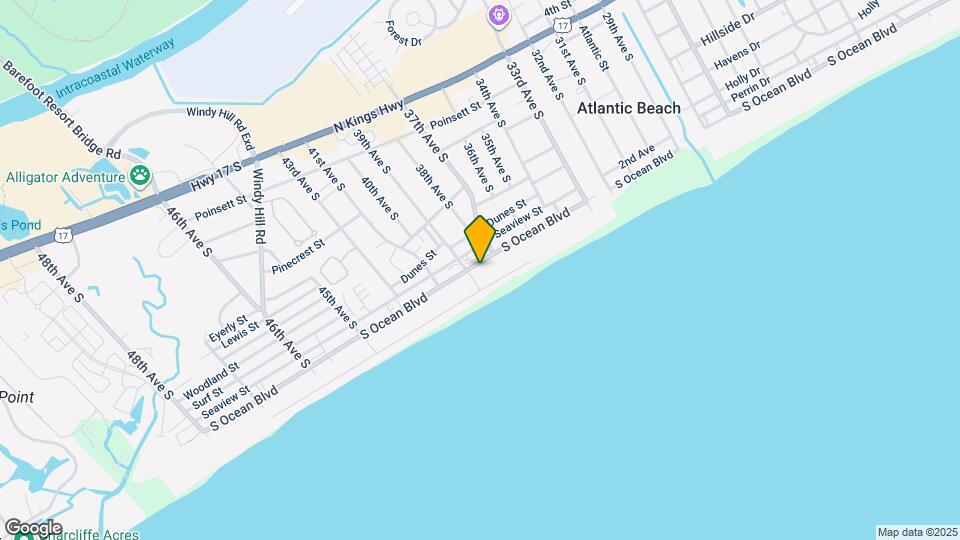 3805 S Ocean Blvd Map and Location Details