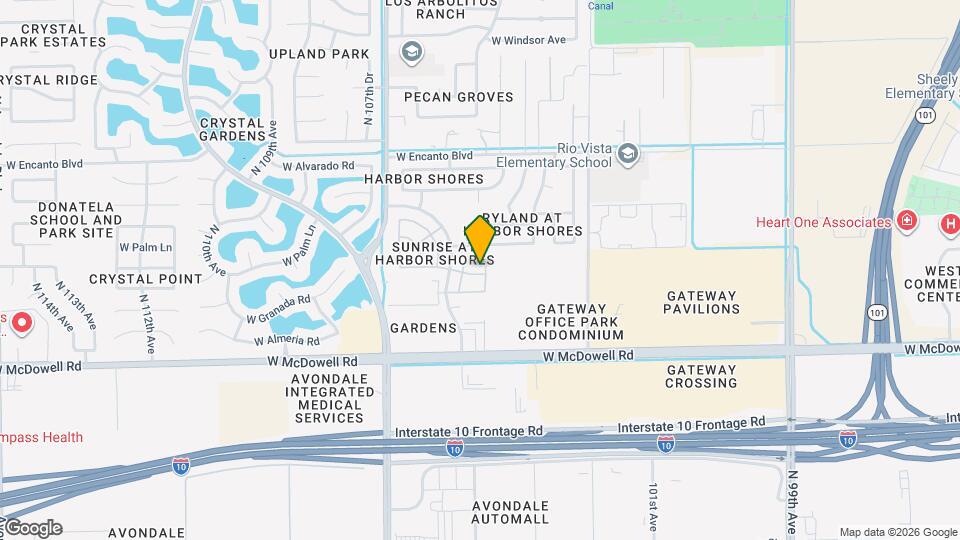 10508 W Coronado Rd Mapa y Detalles de la Ubicación