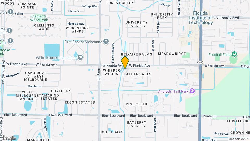 3506 Egret Dr Map and Location Details