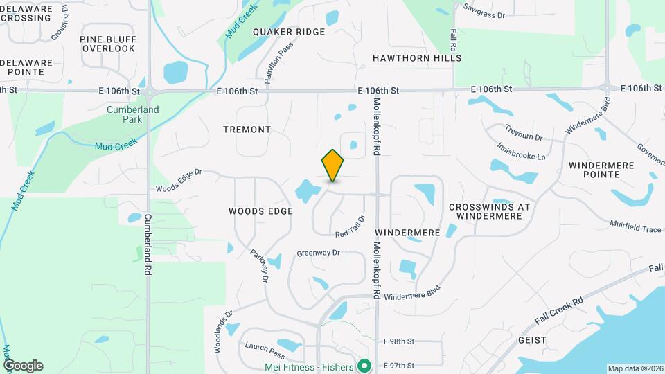 10436 Prairie Fox Dr Map and Location Details