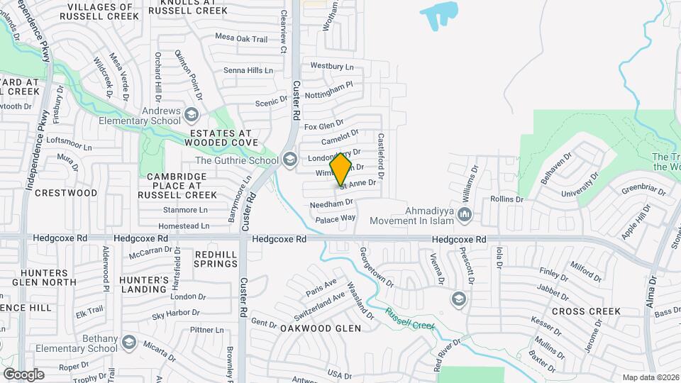 2027 St Anne Dr Mapa y Detalles de la Ubicación