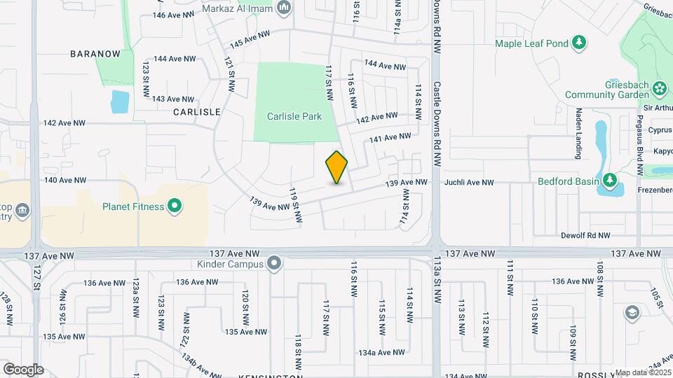 11734-11139 139 Ave NW Map and Location Details