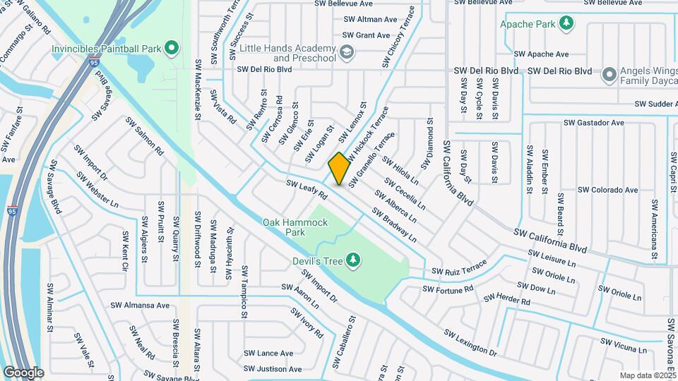 1880 SW Bradway Ln Map and Location Details