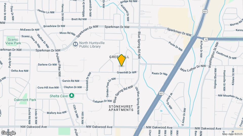 2604 Thornhill Rd NW Map and Location Details