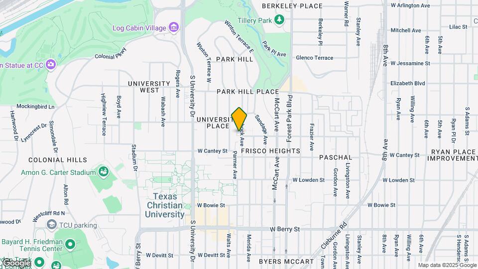 2640 Lubbock Ave Map and Location Details