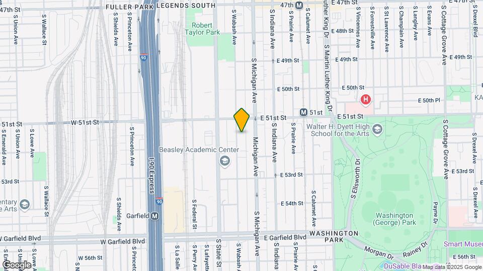 5137 S Wabash Ave Mapa y Detalles de la Ubicación