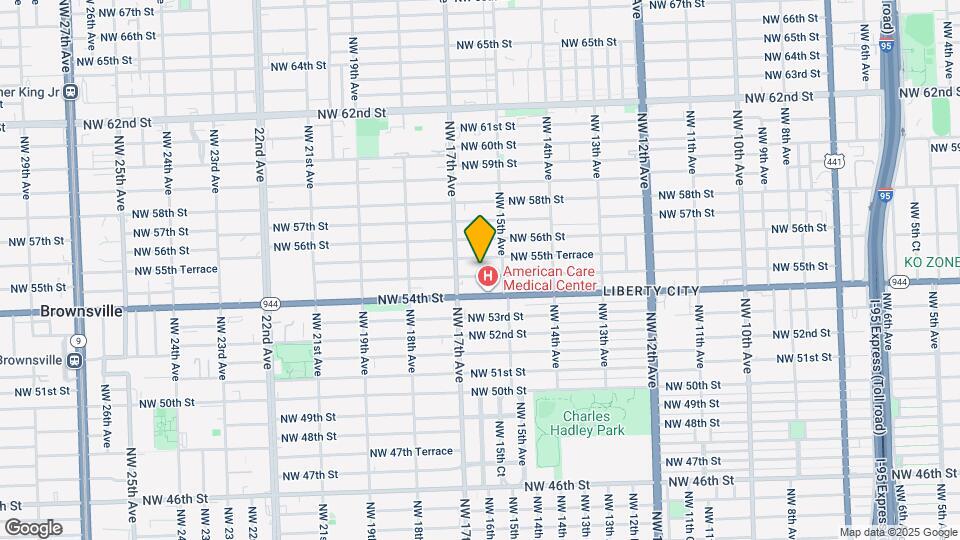 1551 NW 55th St Map and Location Details