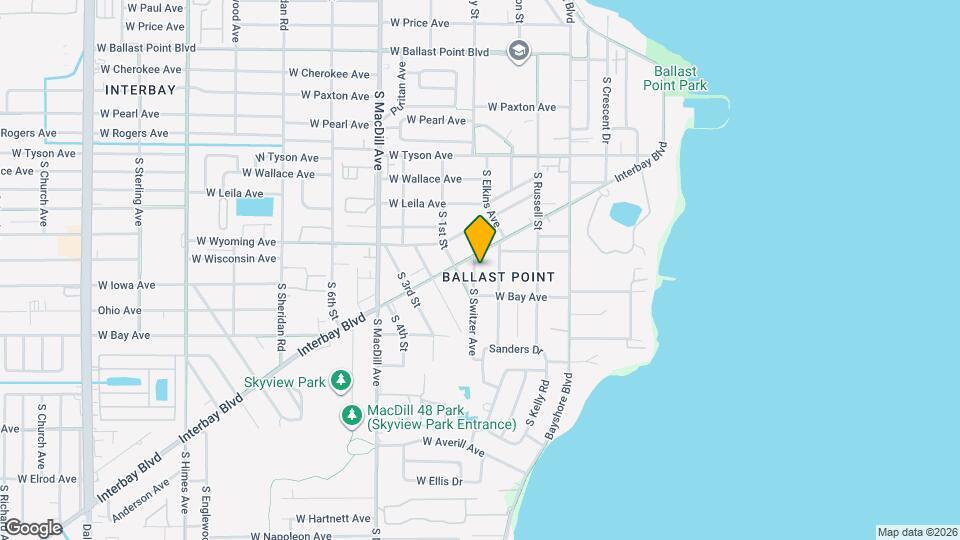 5908 S Switzer Ave Map and Location Details