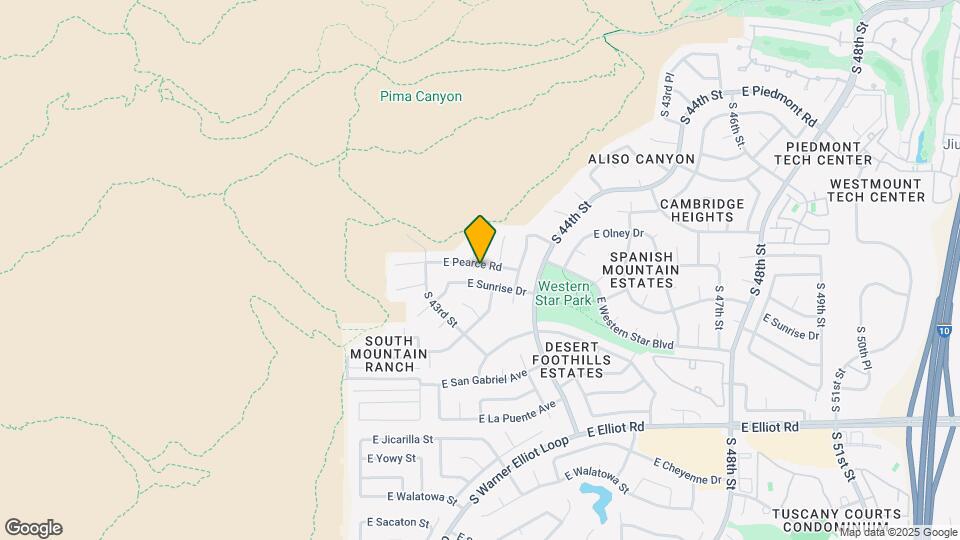 4353 E Pearce Rd Map and Location Details