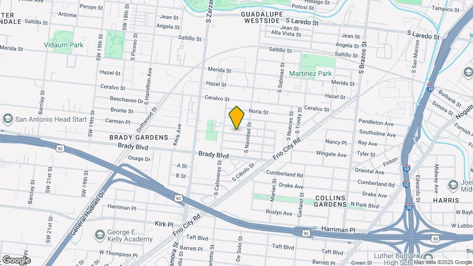 327 Huerta St Map and Location Details