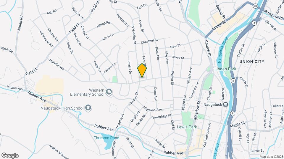 293 Millville Ave Map and Location Details