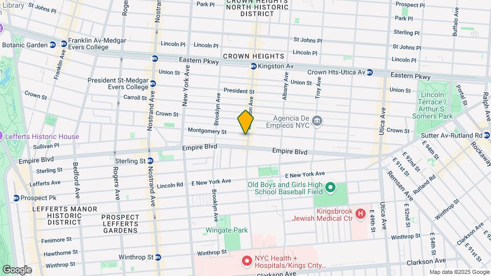 658 Montgomery Street Map and Location Details