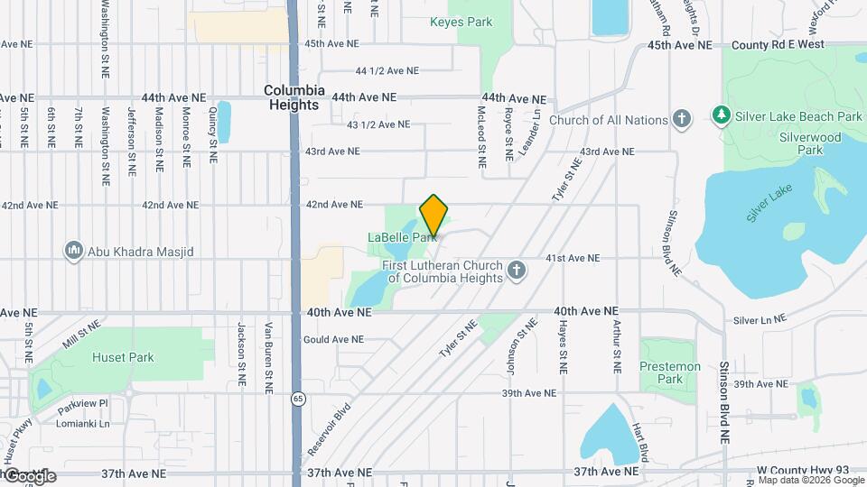 1321 Circle Terrace Blvd NE Map and Location Details