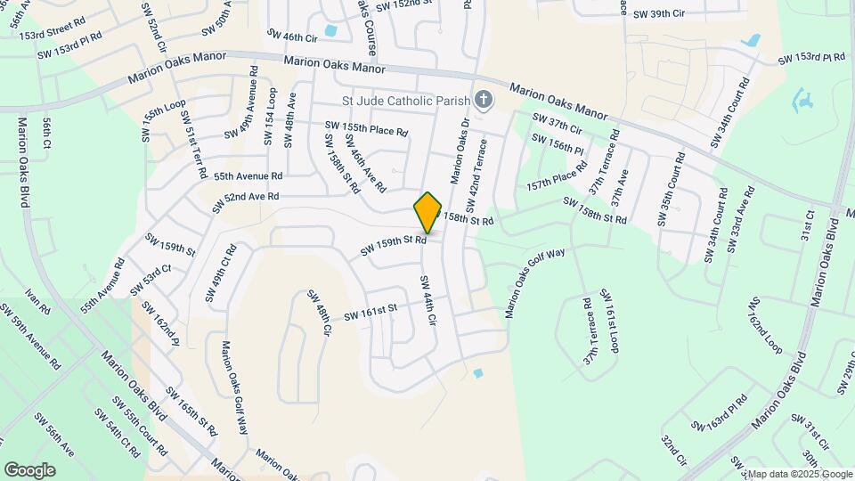 4381 SW 159th St Rd Map and Location Details