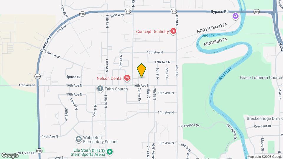 1606 8th St N Map and Location Details