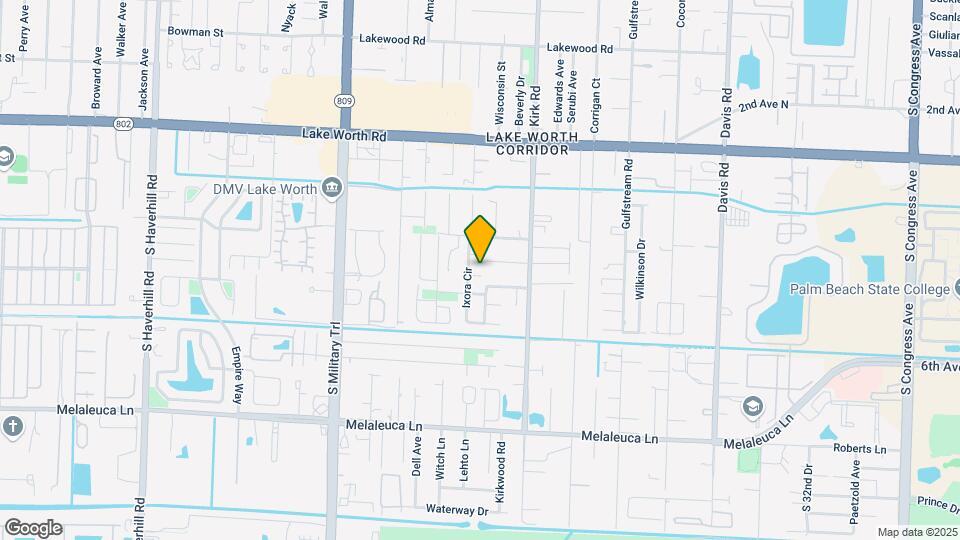 4131 Ixora Ct S Map and Location Details