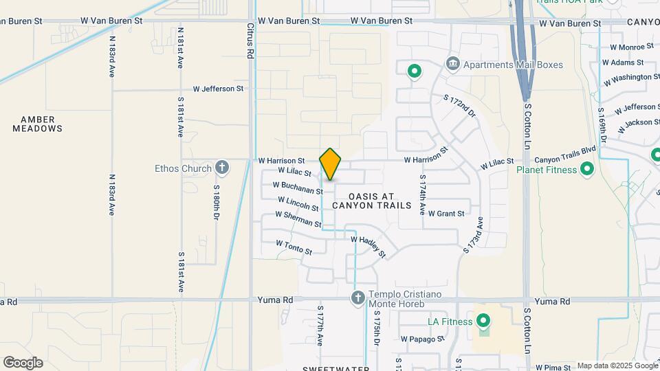 476 S 176th Dr Map and Location Details
