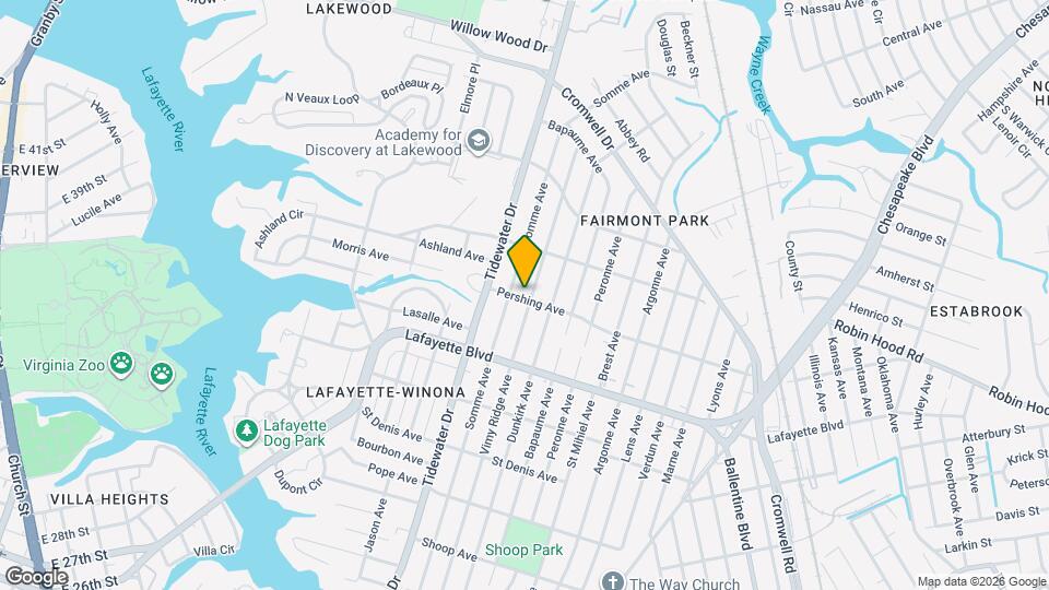 3301 Vimy Ridge Ave Map and Location Details