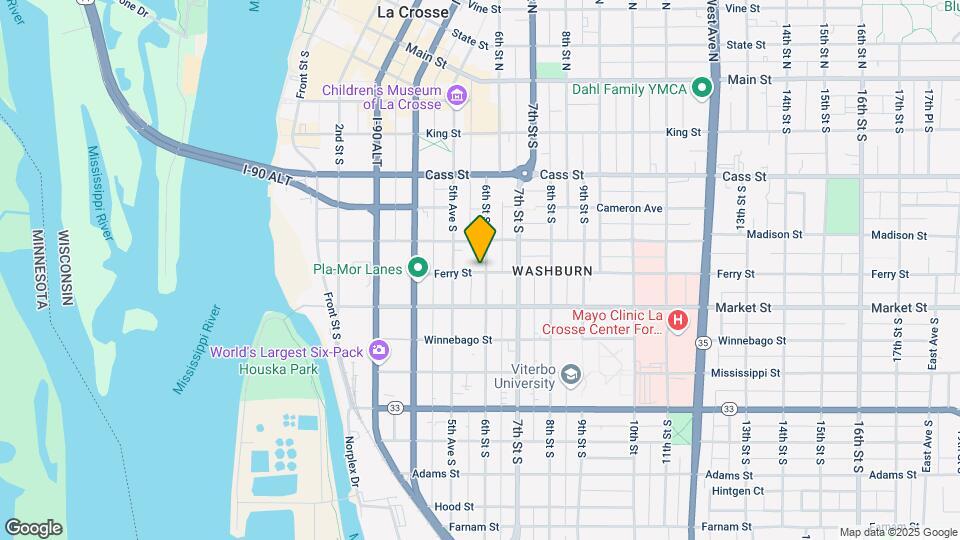524 6th St S Map and Location Details