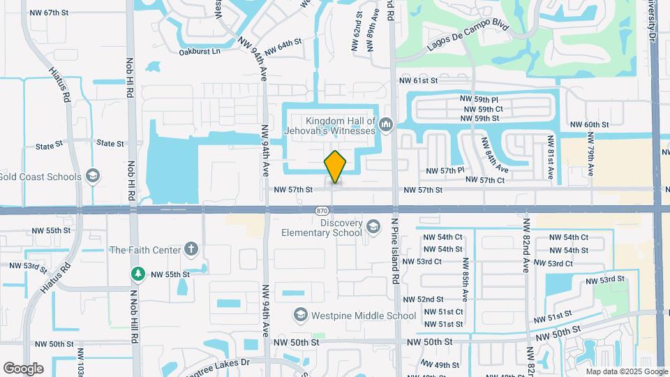 9097 NW 57th St Map and Location Details