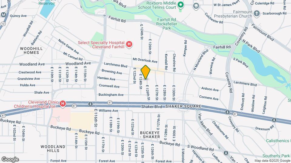 2642 E 126th St Map and Location Details