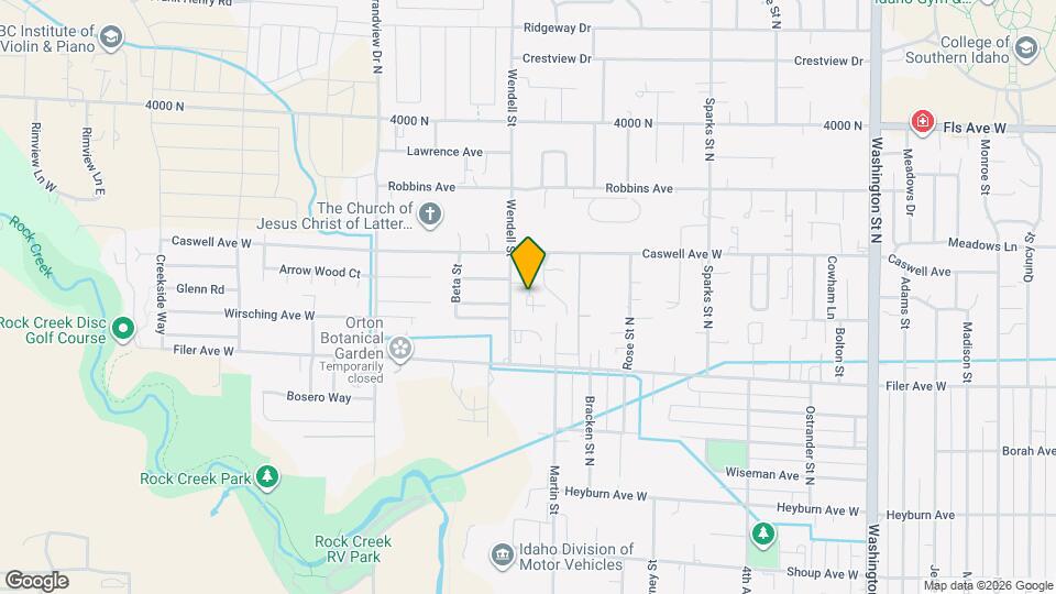 610 Saratoga Dr Map and Location Details