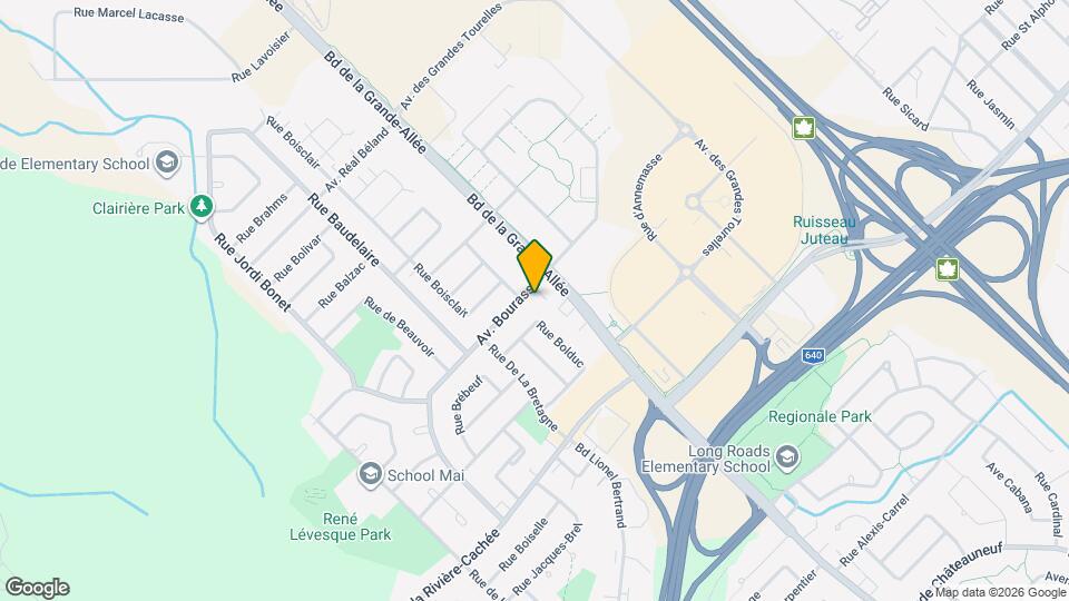 3233 Bourassa Av Map and Location Details