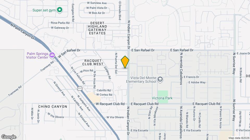 123 W San Carlos Rd Map and Location Details