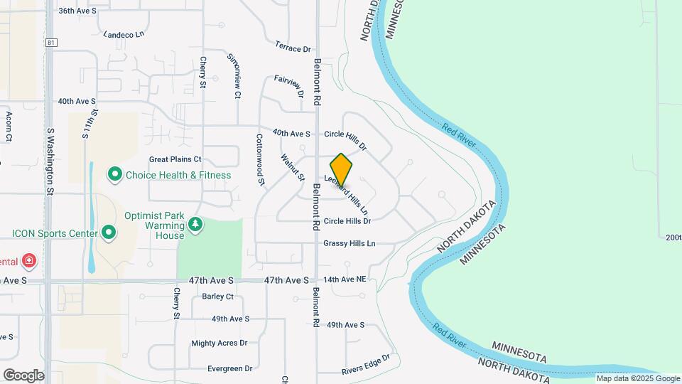 212 Windward Hills Ave Map and Location Details