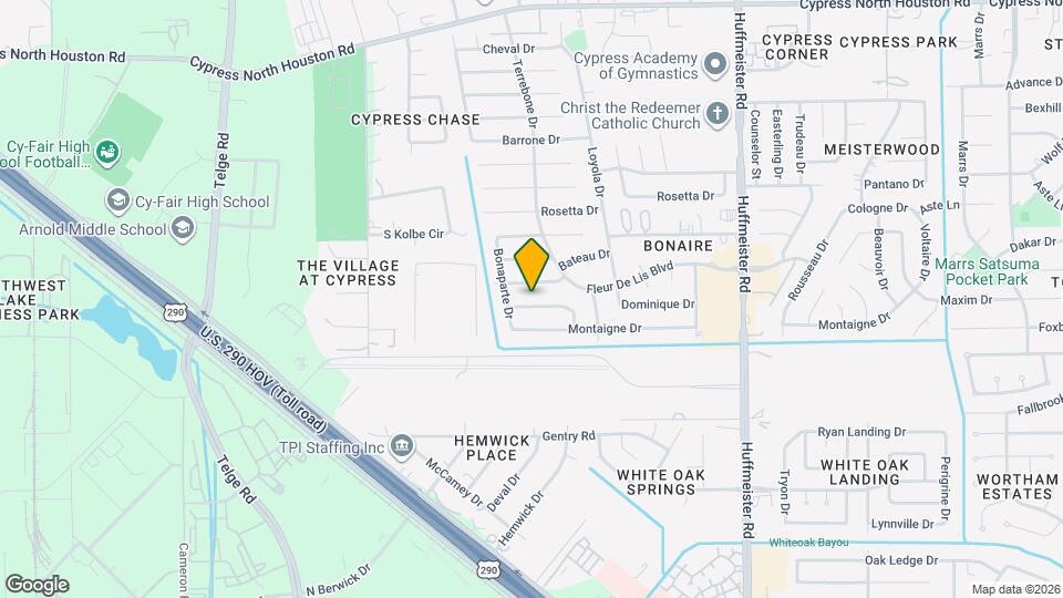 14250 Laffite Dr Map and Location Details