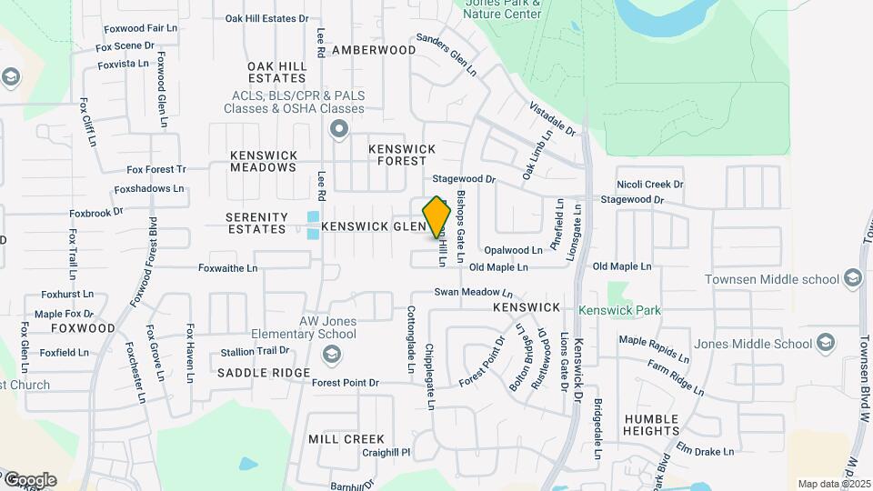 8143 Chancewood Ln Map and Location Details