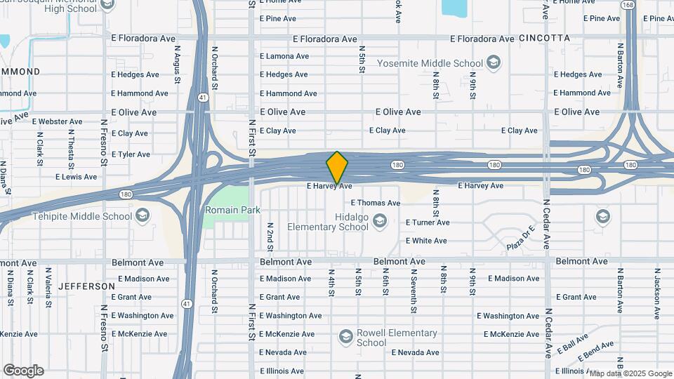 3448 Harvey Ave Map and Location Details