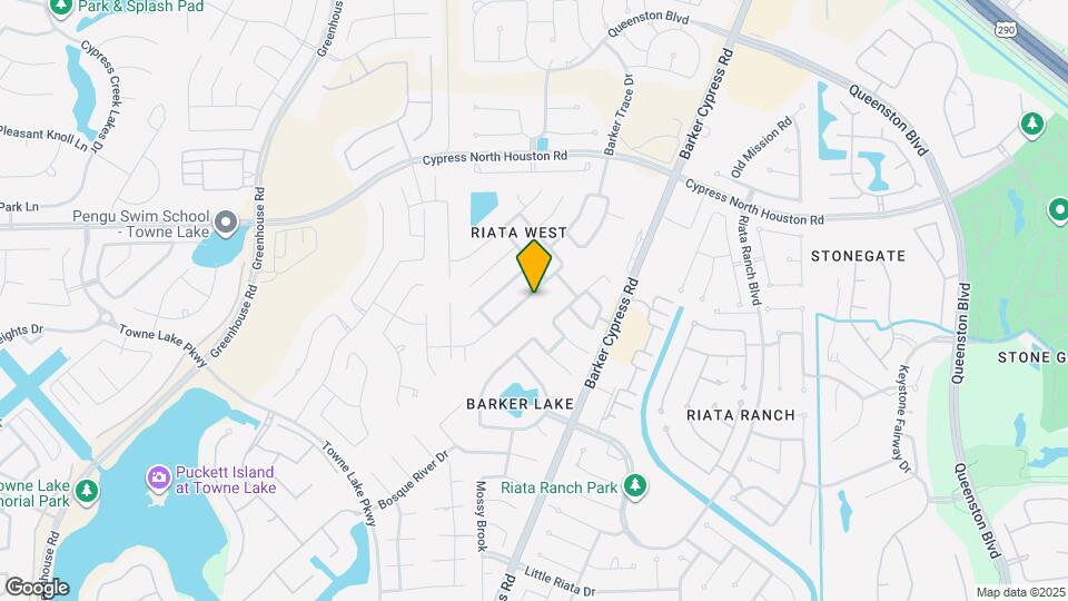 10910 Woodwind Shadows Dr Map and Location Details