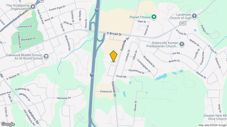 1609 Forest Rd Map and Location Details