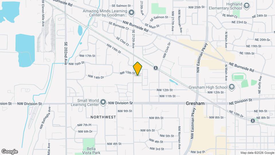 1112 NW 15th St Map and Location Details