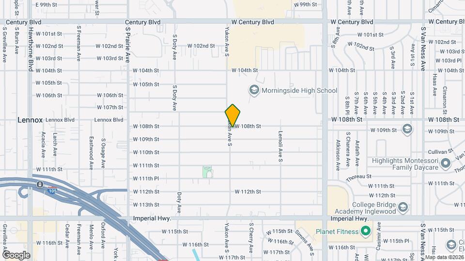 10818 Yukon Ave S Map and Location Details