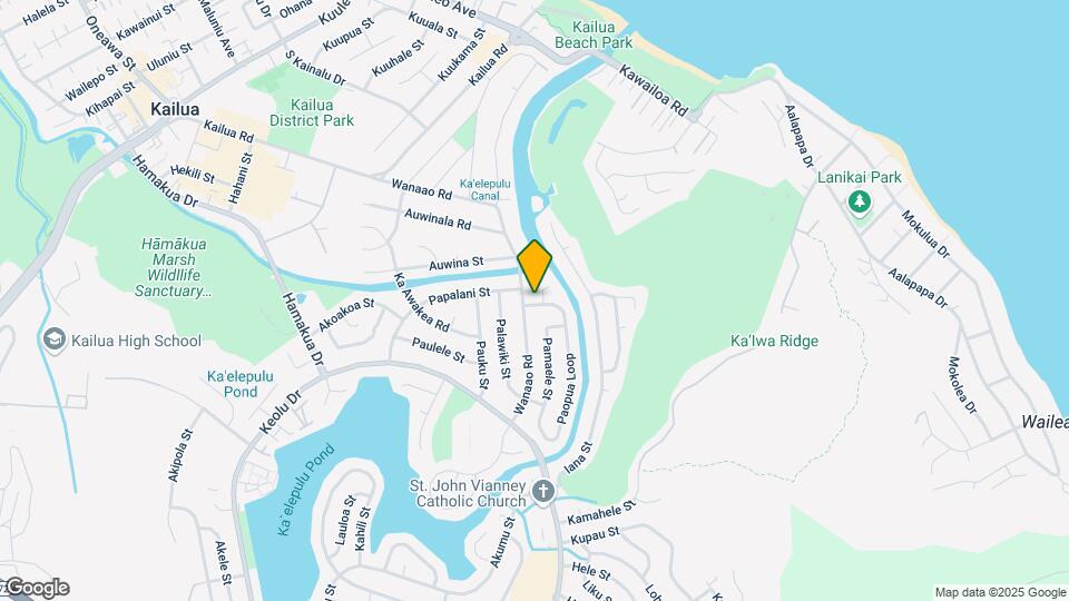 527 Paopua Pl Map and Location Details