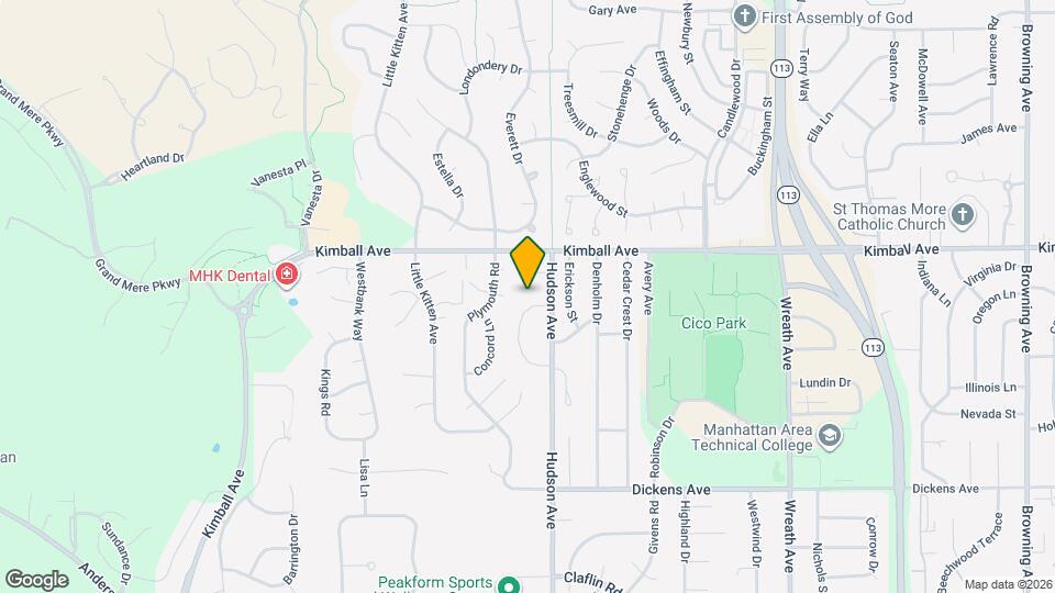 1945 Crescent Dr Map and Location Details