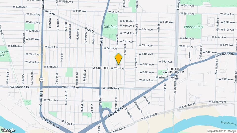 8278 Fremlin St Map and Location Details