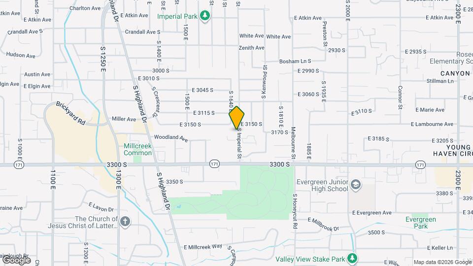 3174 S Imperial St Map and Location Details
