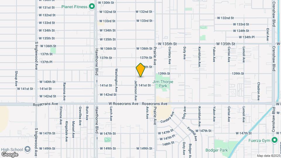 4086 W 139th St Map and Location Details