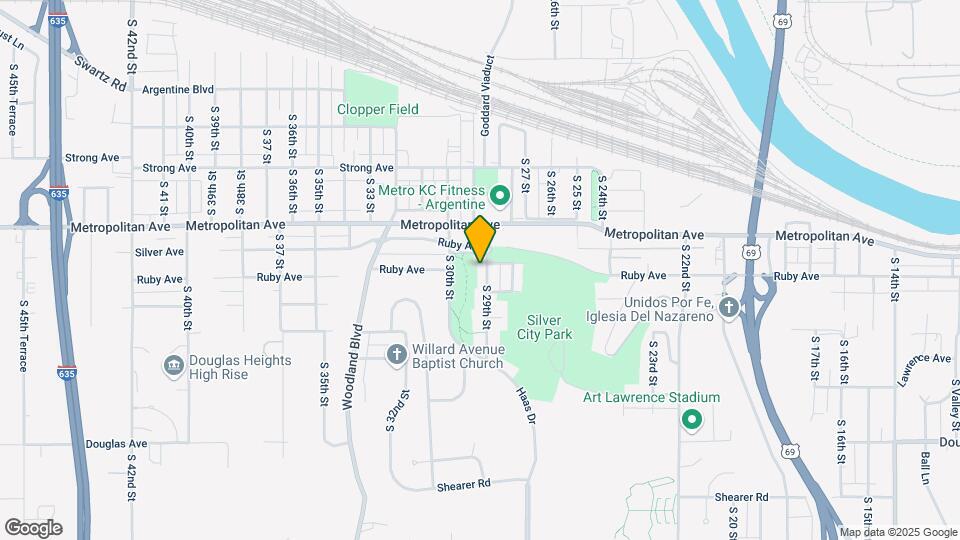 1602 S 29th St Map and Location Details