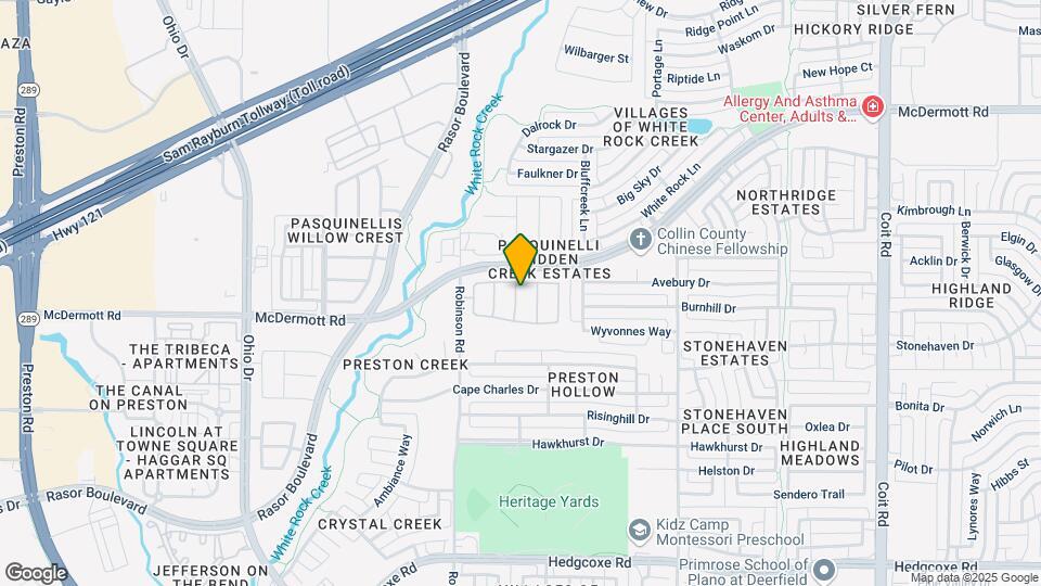 8612 Heather Ridge Dr Map and Location Details