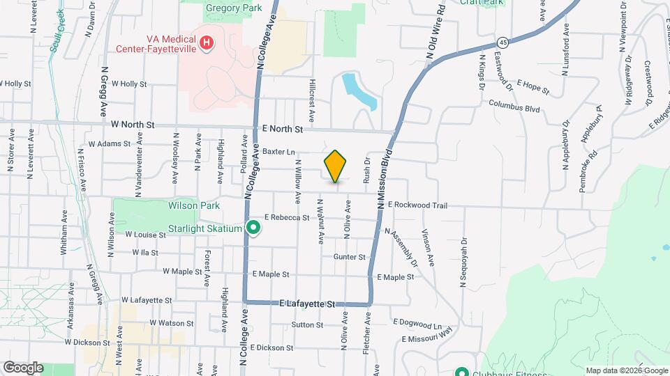 436 E Prospect St Map and Location Details