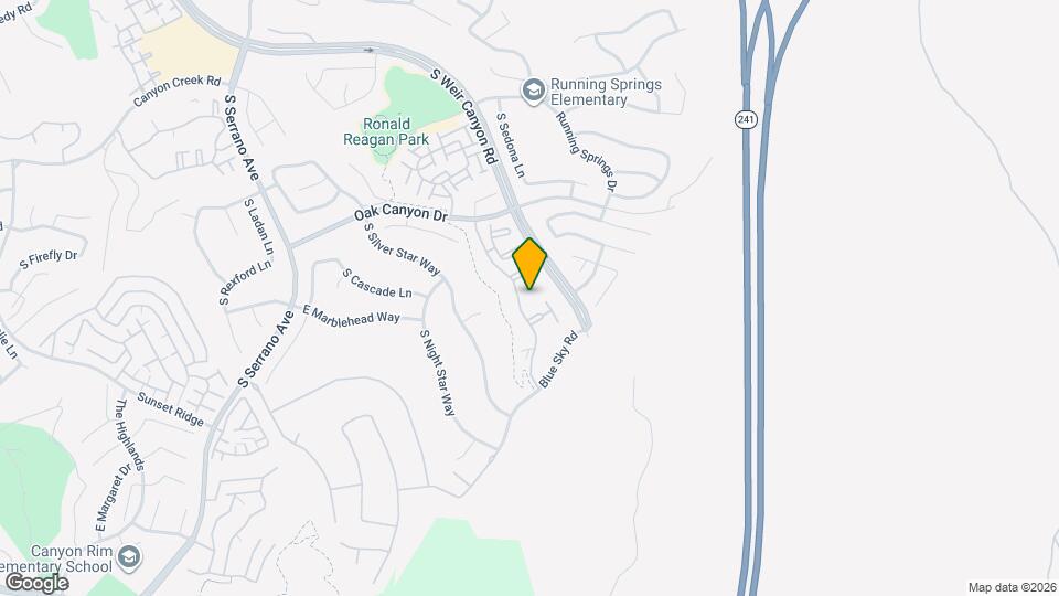 932 S Country Glen Way Map and Location Details