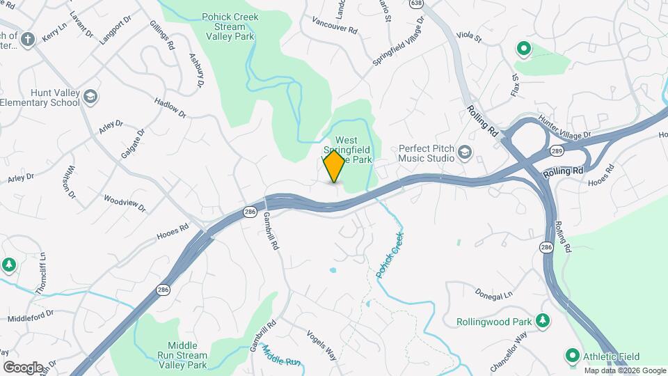 8305 Ridge Crossing Ln Map and Location Details